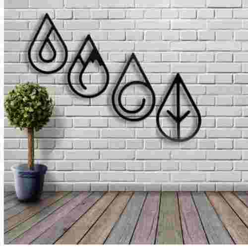 Four Elements Drop Shape Wall Décor (Set of 4) view 5