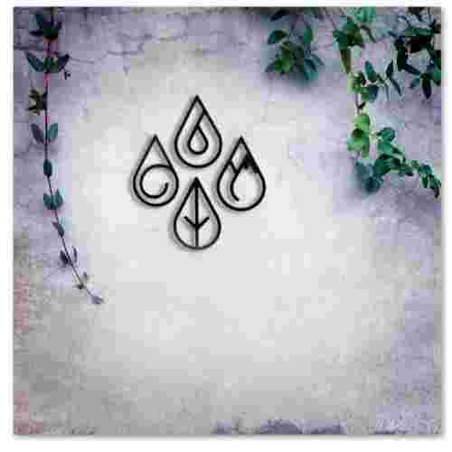 Four Elements Drop Shape Wall Décor (Set of 4) view 4