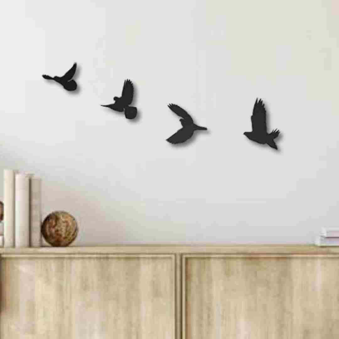 4 Birds Wall Décor
