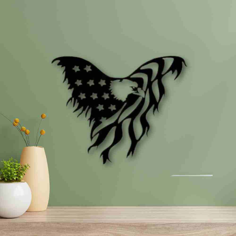 American Flag Eagle Wall Décor