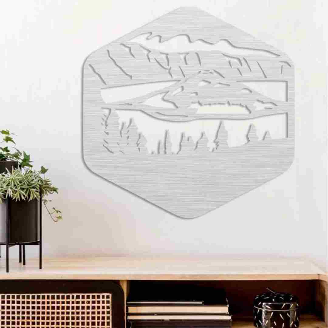 Crater Lake Wall Decor – Scenic Nature Landscape Wall Art view 5