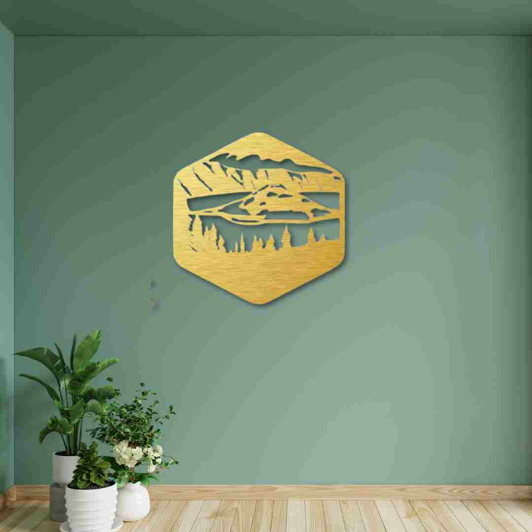 Crater Lake Wall Decor – Scenic Nature Landscape Wall Art view 3