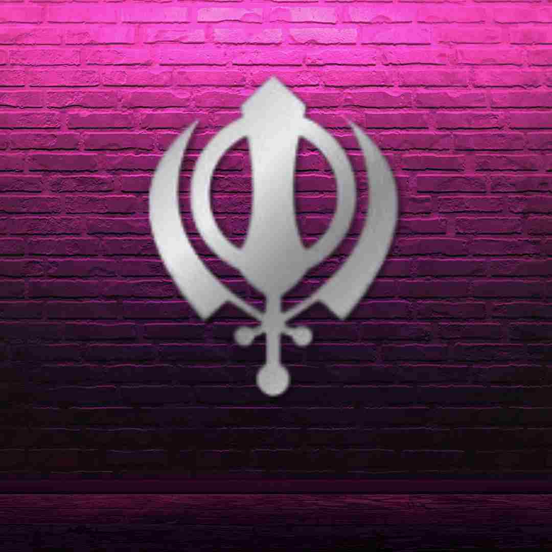 Khanda Sahib Wall Décor view 4