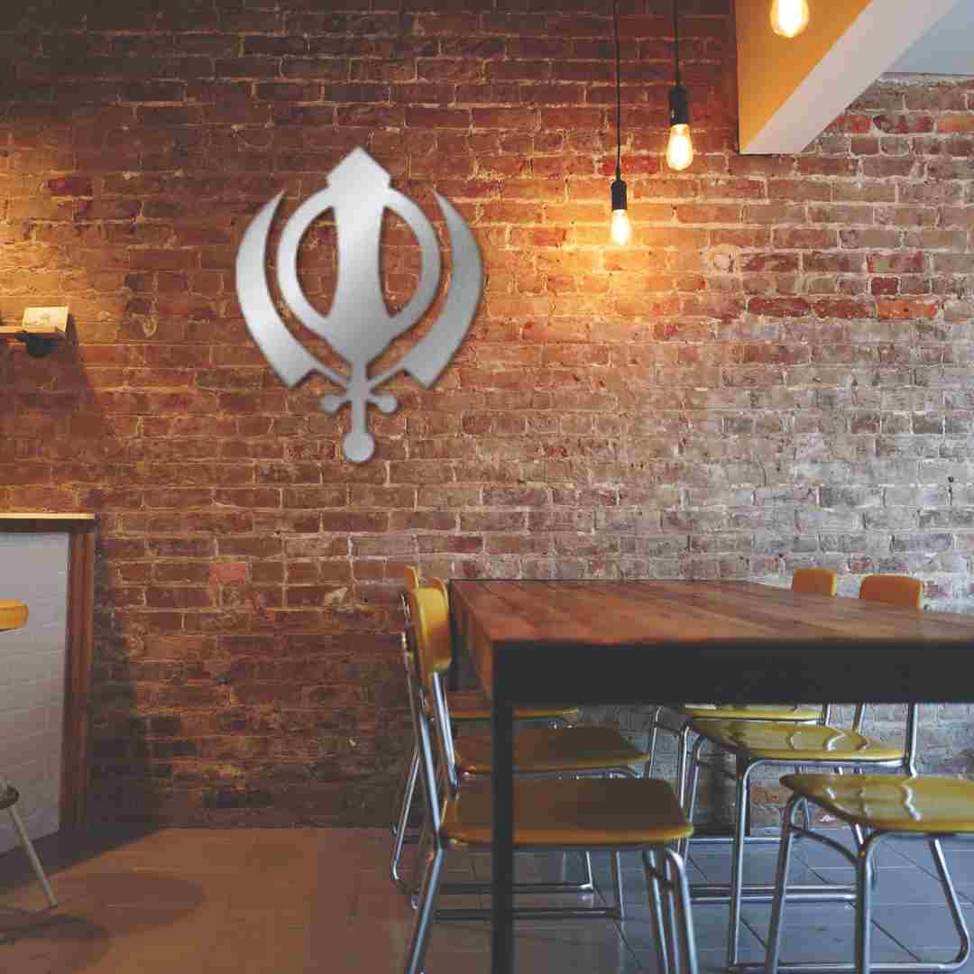 Khanda Sahib Wall Décor view 2