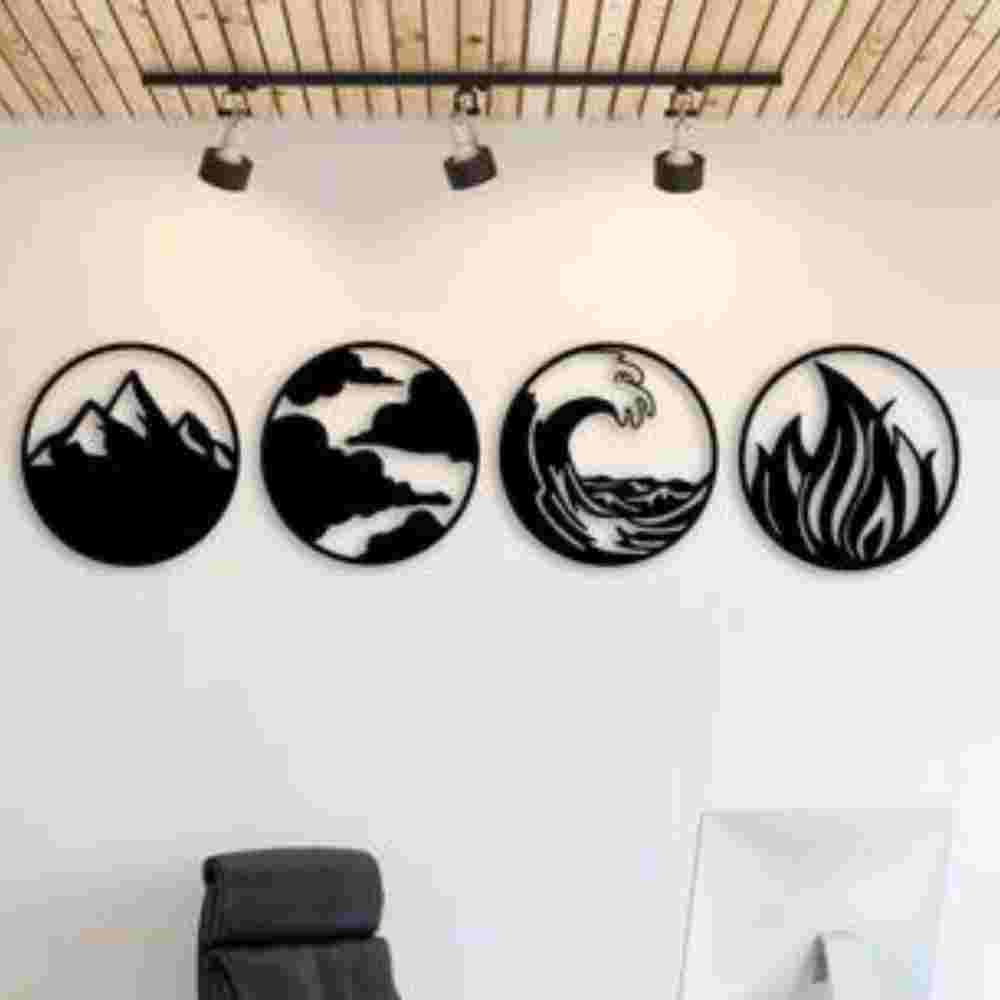 Nature’s Four Elements Wall Décor (Set of 4)