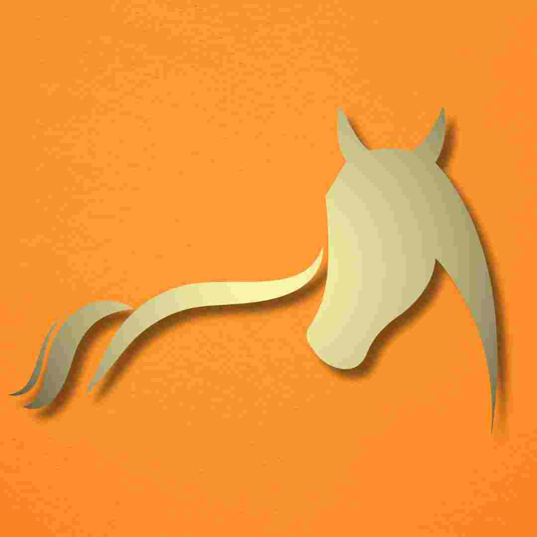 Sleek Horse Head Wall Decor – Minimal Modern Animal Wall Art view 4