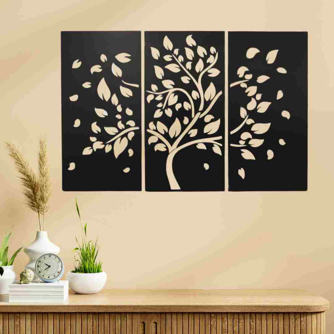 Tree Wall Décor (Set of 3 Panels)