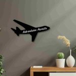 Adventure Awaits Airplane Wall Decor – Travel Inspired Wall Art - Image 23