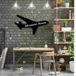 Adventure Awaits Airplane Wall Decor – Travel Inspired Wall Art - Image 21