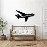 Adventure Awaits Airplane Wall Decor – Travel Inspired Wall Art - Image 20