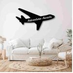 Adventure Awaits Airplane Wall Decor – Travel Inspired Wall Art - Image 19
