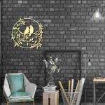 Bird Tree Circular Wall Decor – Nature-Inspired Cutwork Wall Art - Image 3