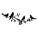 Birds on a Tree Branch Wall Décor - Image 24