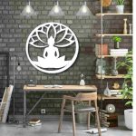 Buddha Lotus Flower Wall Décor - Image 24