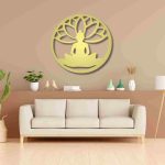 Buddha Lotus Flower Wall Décor - Image 10