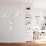 Caffeine Formula Wall Décor | Wooden MDF Wall Art | Modern Coffee Lover Design - Image 16