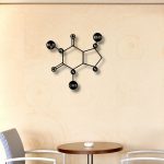 Caffeine Formula Wall Décor | Wooden MDF Wall Art | Modern Coffee Lover Design - Image 28