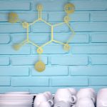 Caffeine Formula Wall Décor | Wooden MDF Wall Art | Modern Coffee Lover Design - Image 30