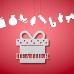 Christmas Present Monogram Wall Décor - Image 7