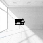 Cow & Calf Family Wall Decor – Nature & Love-Themed Wall Art - Image 11