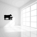 Cow & Calf Family Wall Decor – Nature & Love-Themed Wall Art - Image 10