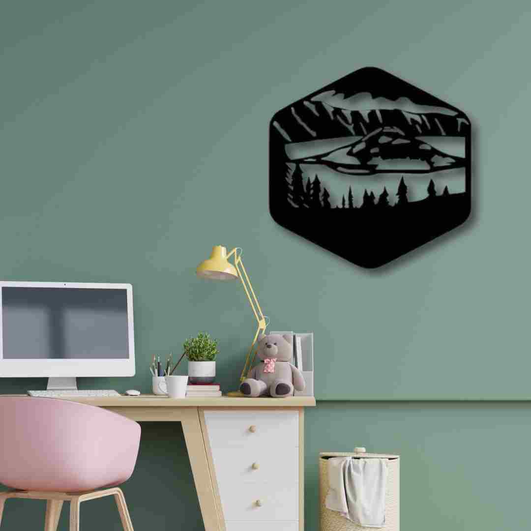 Crater-Lake-2.jpg Crater Lake Wall Decor – Scenic Nature Landscape Wall Art - Image 1
