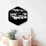 Crater Lake Wall Decor – Scenic Nature Landscape Wall Art - Image 8