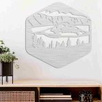 Crater Lake Wall Decor – Scenic Nature Landscape Wall Art - Image 5