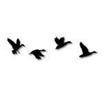 Flying Ducks Wall Décor (Set of 4) - Image 32