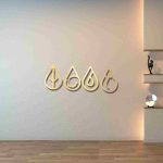 Four Elements Drop Shape Wall Décor (Set of 4) - Image 9