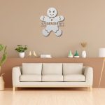 Gingerbread Man Monogram Wall Décor - Image 8