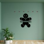 Gingerbread Man Monogram Wall Décor - Image 14