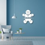 Gingerbread Man Monogram Wall Décor - Image 13