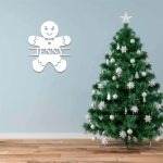 Gingerbread Man Monogram Wall Décor - Image 12