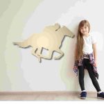Galloping Horse with Jockey Wall Decor – Dynamic Sports & Equestrian Wall Art - Image 14