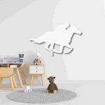 Galloping Horse with Jockey Wall Decor – Dynamic Sports & Equestrian Wall Art - Image 12