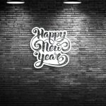 Happy New Year Script Wall Décor | - Image 16