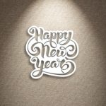 Happy New Year Script Wall Décor | - Image 15