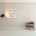 Happy New Year Script Wall Décor | - Image 12