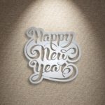 Happy New Year Script Wall Décor | - Image 6