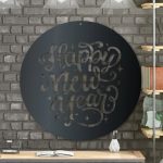 Happy New Year Circle Wall Décor - Image 9