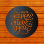 Happy New Year Circle Wall Décor - Image 18