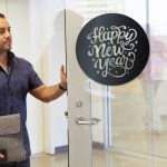 Happy New Year Circle Wall Décor - Image 16