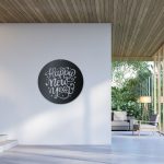 Happy New Year Circle Wall Décor - Image 15