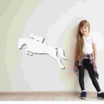 High-Jumping Horse with Jockey Wall Decor – Equestrian Sports Wall Art - Image 5