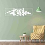 Mount Sopris 3 Piece Wall Decor – Scenic Mountain Panel Art - Image 11