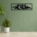 Mount Sopris 3 Piece Wall Decor – Scenic Mountain Panel Art - Image 10