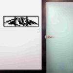 Mount Sopris 3 Piece Wall Decor – Scenic Mountain Panel Art - Image 7