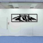 Mount Sopris 3 Piece Wall Decor – Scenic Mountain Panel Art - Image 4