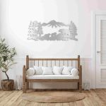 Mountain Bear Family Wall Décor - Image 16
